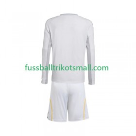 Fußballtrikots Real Madrid Kinder 2025-2026 Langarm Heimtrikotsatz kaufen